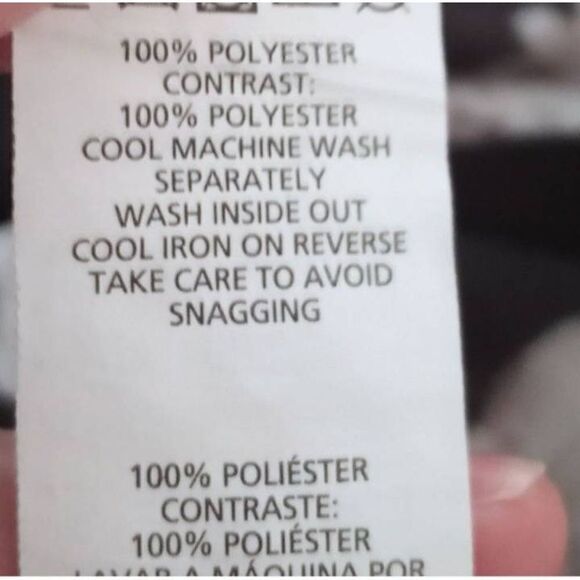 ATMOSPHERE SHEER BLACK, PINK, & BLUE FLORAL BUTTON DOWN BLOUSE SZ.US6 EUC. - Picture 6 of 6